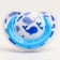 Orthodontic dummy nipple, silicone, from 0 months, with a cap, "kit"
