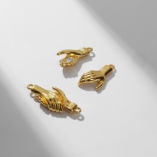 Magnetic “Hands” castle (set 2 pcs.), Color gold