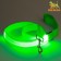 Landing with lighting 3 glow modes, 120 x 2.5 cm, green