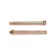 Tundra anchor bolt, with a nut, galvanized, 12x130 mm, 40 pcs