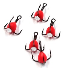 The throat hook Yaman with a stone, size 16 int, the color of FC 5 pcs.
