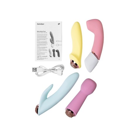 Набор вибраторов Satisfyer Marvelous Four, силикон-10