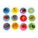Lizun "Fruits", Mix colors