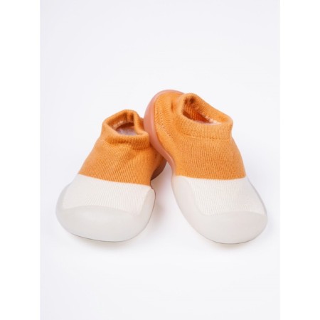 Boots-knees children's first step pure, size 23, color orange