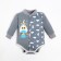Body baby, gray/owl color, height 62 cm