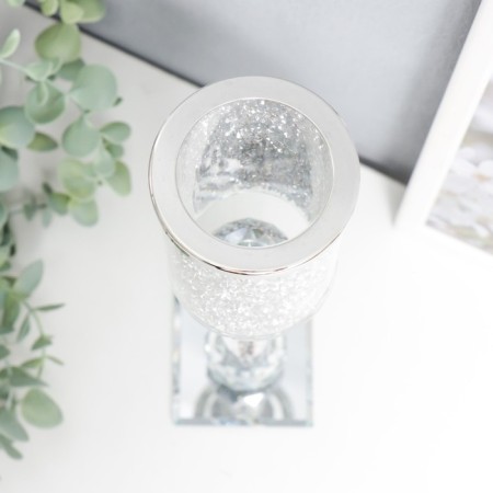 Glass of Glass for 1 candle "Jewel" 30x7x7 cm-3