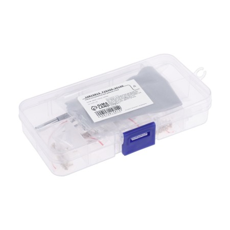 A set of tools for repairing glasses, 150 screws, pads, 3 screwdrivers, forceps, napkin-7