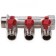 Aqualink threaded manual, 3/4 "x3/4" x1/2 ", internal/outer, 4 outputs, with balloons. Taps