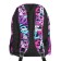 School backpack 38 x 27 x 17, ergonomic back, Devente Attomex Basic, Yes Girl, purple 7033439