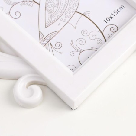 Photo frame in 3 photos 10x15 cm "sprouts" white 67.5x19.5x2 cm-1