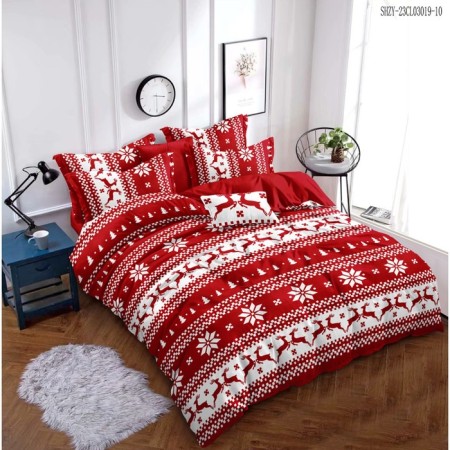 Bed linen 2p Galla, 175x215, 180x220, 70x70cm 2pcs Polisatin 75 g/m PE100%