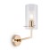 Wall lamp 60W, 1HE14, 26x12 cm, French gold