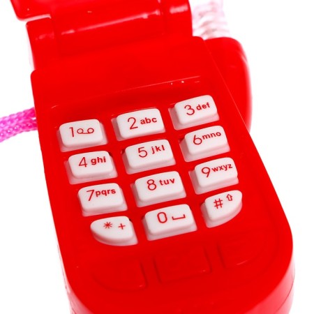 Musical phone "Panda", sound effects, works from batteries, mix-3