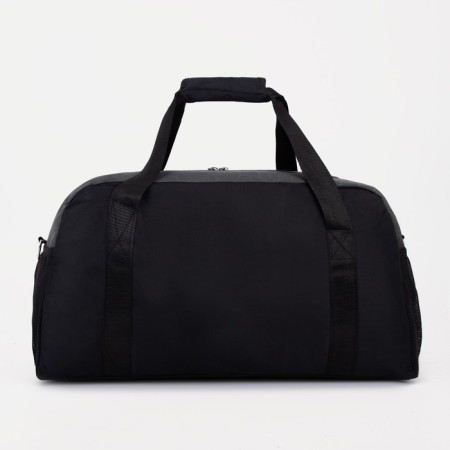 Sports bag with lightning, shoe department, external pocket, gray color-1