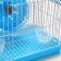 A cell for rodents equipped RT-2C, 23 x 16.5 x 20 cm, blue