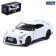 Metal machine Nissan GT-R (R35), 1:32, doors, inertia, white color open