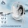 Fan Luazon LOF-05, desktop, 2.5 W, 12 cm, metal, white