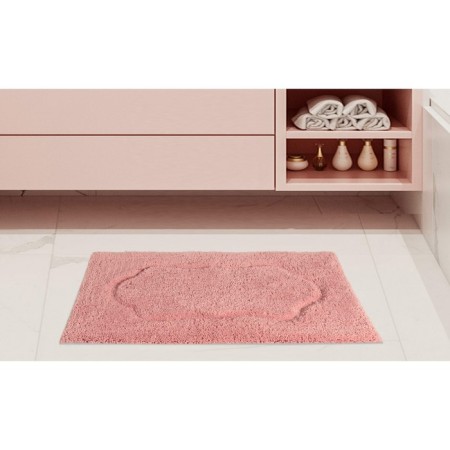 Set of bathroom rugs, size 60x100 cm, 50x70 cm, color ash rose-5