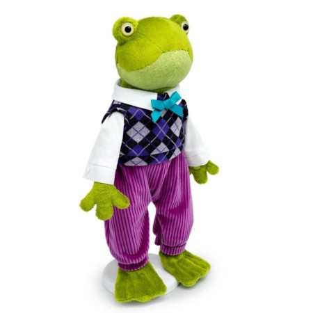 Soft toy "Zhorik Kvakovsky", complete with a jacquard vest, 16 cm-1