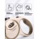 Roulette with a system of effective twisting a leash, 5 m, up to 20 kg, beige-green