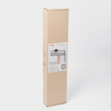 Ban with a shelf 100 cm, brown color-4