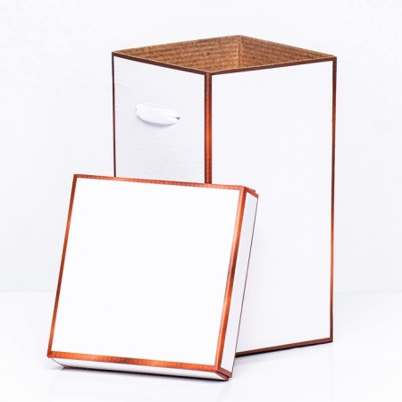 Folding box, gold, 10 x 18 cm-4