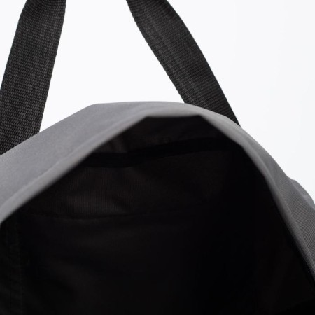 Sports bag with lightning, external pocket, gray color-3