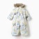 Combineson for children, gray color/AWESOSOME HAPPY, height 86-92 cm