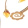 Bell chandelier 5x40W E27 Gold Model: 2612356