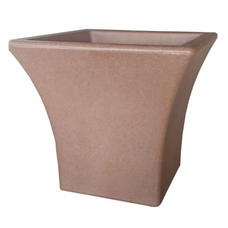 Kashpo for flowers "Crown" 40x40x35 cm, 10 l, bronze color