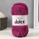 Yarn "Dolce" 100% micropoliester 120m/100g (766 t. Fuchsia)