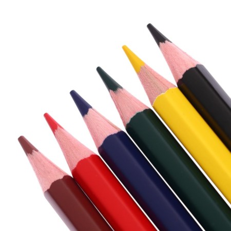 Pencils 6 colors Erichkrause "Jolly Friends", wood, hexagonal, euro suspension-3