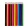 Color pencils 18 colors "School of Creativity", three -sided
