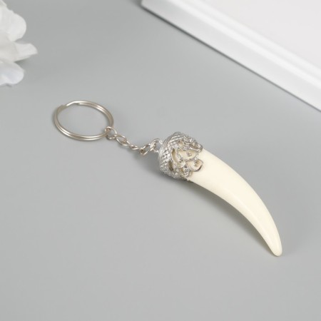 Browler Metal "Fang" White 6x1.7 cm-1