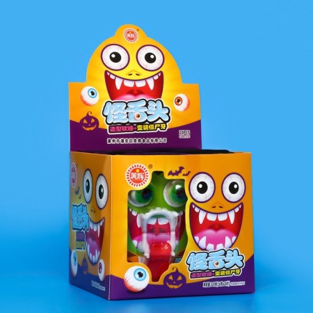 Chewing marmalade "Jaw with marmalade tongue and eyes", 16 g-2