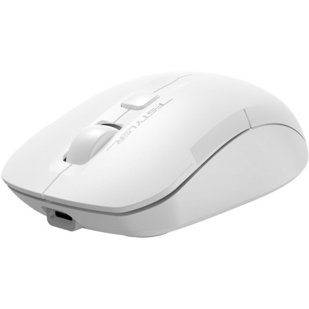Mouse A4Tech FSTYLER FG16C Air White optical (2000DPI) Wireless USB for a laptop (3BU 102939-4