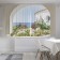 Photostes "Courtyard at sea", Saten, size 145x180 cm, 2 pcs