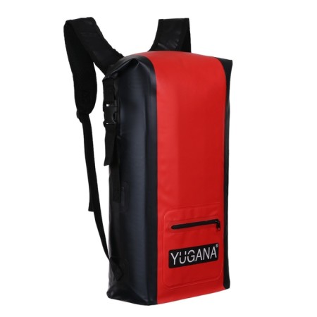 Hermoryukzak Yugana, PVC, waterproof 20 liters, red-9