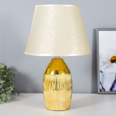 Celeste table lamp E14 40W Gold 22x22x28 cm Risalux