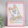 Photo frame plastic 21x30 cm 4 series, pink
