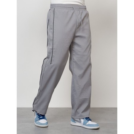 Male tracksuit, size 56, gray color-6