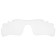 E23 bicycle glasses with interchangeable lenses in the case, white color