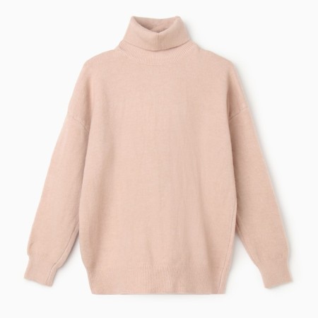 Women's sweater, beige color, size 46-50
