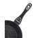 Deep pan Bekker BK-7843, handle Soft Touch, D = 26 cm, black color