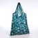 Household bag without fastening, turquoise color