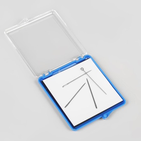 Magnetic needle, with needles, 7 × 8 cm, color mix-2