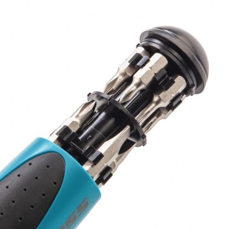 The reverse screwdriver Gross 11611, mechanism Smartpush, S2, 12 pcs-5