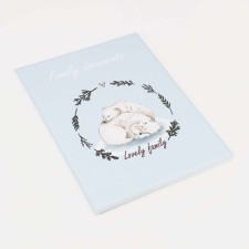 Feast for family documents, 1 set, the color of the gray-blue