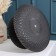 2-tier dish "Baroque", d = 21/28 cm, black color with gold