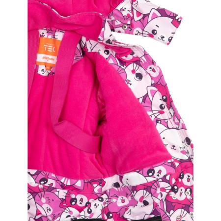 Winter kit for the girl PlayTode: jacket and semi -combineson, height 104 cm-11